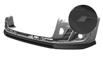Cup spoilerlip met ABE voor Audi A8 D5 (Type 4N/F8) CSL867-S, Verzenden, Nieuw