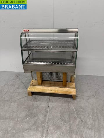 RVS Unis Cool Inbouw Koelvitrine 4 kleppen 230V Horeca, Ophalen of Verzenden, Gebruikt