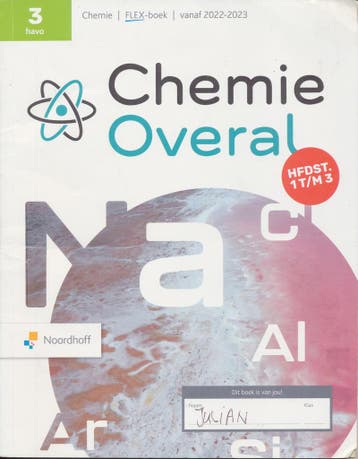 Chemie overal Flex boek Havo (ISBN 9789001278274), Boeken, Verzenden, Nieuw