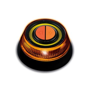 COB LED beacon - Oranje - 4W - 2 standen, Ophalen of Verzenden