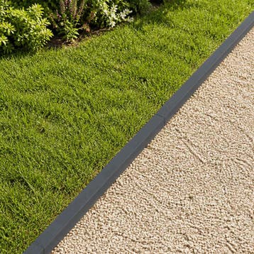 vidaXL Afdekprofiel voor tuinafboording 2 st 100 x 6 x 5 cm, Verzenden, Nieuw