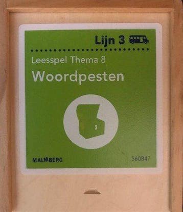 Lijn 3  Leesspel Thema 8 Woord pesten, Boeken, Verzenden, Nieuw