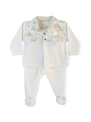 Baby Gi Baby Tweedelig Pakje Country Taupe - 68 (4-6, Ophalen of Verzenden, Nieuw