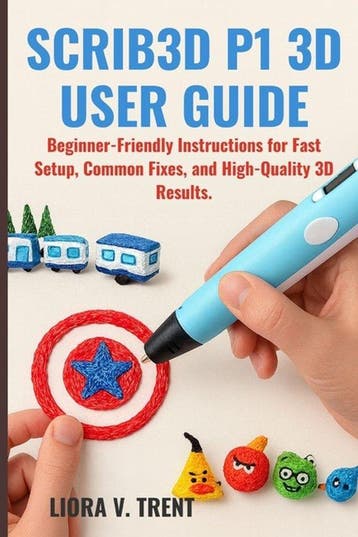 9798277612729 Scrib3d P1 3D User Guide Liora V Trent, Verzenden, Nieuw, Liora V Trent