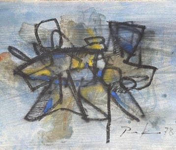 Bill Parker (1922-2009) - Grande Abstraction (vendu sans