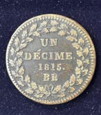 Frankrijk. Napoléon I (1804-1814). 1 Décime 1815-BB,