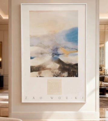 wai k - Affiche d’exposition de collection : Zao Wou-Ki —