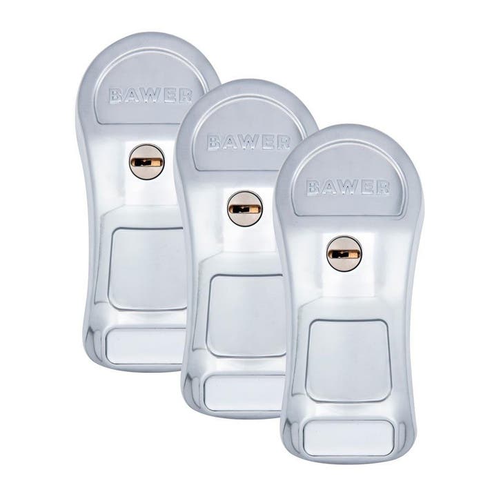 Bestelwagen slot - ARMO - 3 stuks - Chrome, Auto diversen, Anti-diefstal, Verzenden