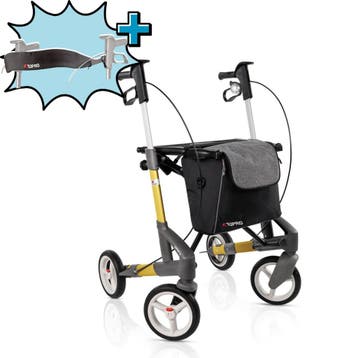 Rollator TOPRO Troja 5G geel, Diversen, Rollators, Ophalen of Verzenden, Nieuw