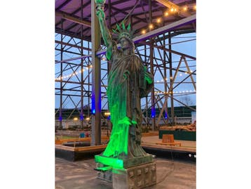 Lady Liberty, Vrijheidsbeeld, Freiheitsstatue 5,5 meter, Ophalen of Verzenden, Nieuw
