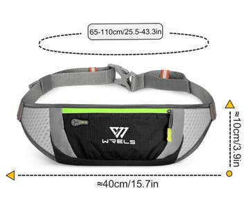 Sport Heuptas Hardloop Waist Bag Lichtgewicht Ademend, Verzenden, Nieuw