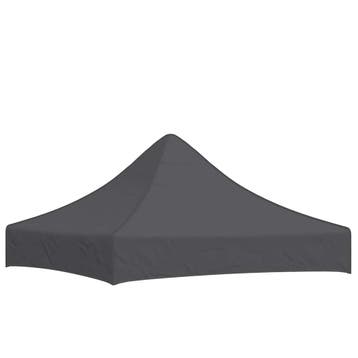 vidaXL Partytentdak 270 g/m² 2x2 m antraciet, Verzenden, Nieuw, Partytent
