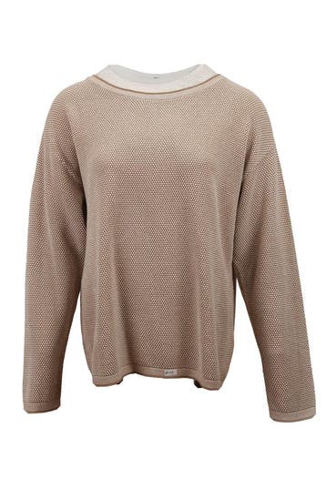 Tom Tailor Trui in maat M Beige, Kleding | Dames, Tom Tailor, Verzenden, Zo goed als nieuw, Beige