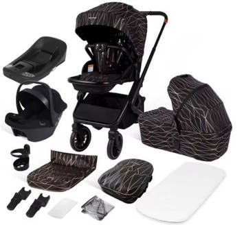 4-in-1 Kinderwagen met Omkeerbare Zitting en Eénhands Vouwsy, Verzenden, Nieuw