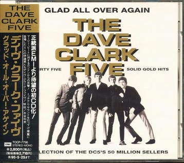 The Dave Clark Five - Glad All Over Again, Ophalen of Verzenden, Gebruikt