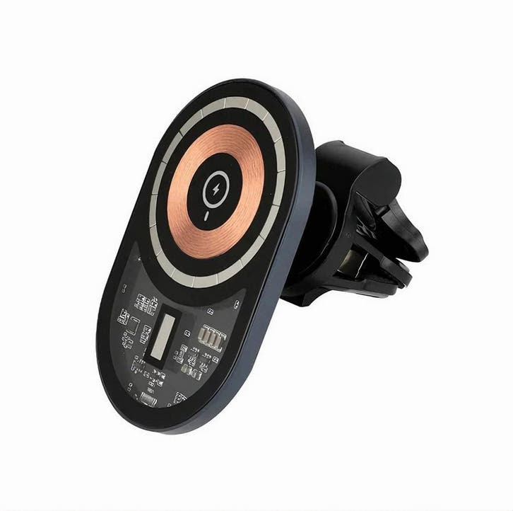 Telefoonhouder Auto - Draadloze Oplader Auto - Car Holder -, Auto diversen, Auto-accessoires, Nieuw, Ophalen of Verzenden