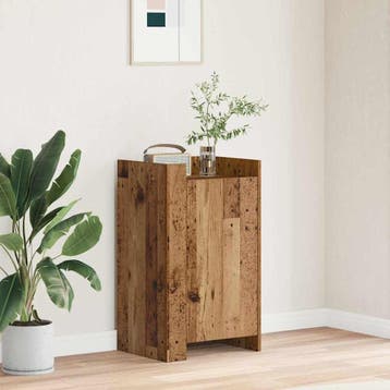 vidaXL Dressoir Oudhout 45 x 35 x 75 cm, Verzenden, Nieuw, Overige houtsoorten, Minder dan 50 cm