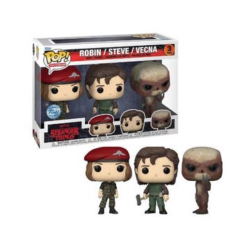 Funko Pop! 3-Pack: Stranger Things - Robin / Steve / Vecna, Verzenden, Nieuw