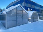 Ecoslider Broeikassen / Tuinkassen Polycarbonaat hobbykassen, Staal, Polycarbonaat, Verzenden, Kweekkas