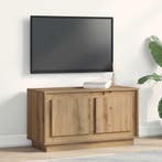 vidaXL TV-kast artisanaal eikenkleurig 80 x 35 x 45 cm, Minder dan 50 cm, Verzenden, Nieuw, Minder dan 100 cm