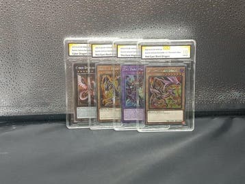 Konami - 4 Card - Yu-Gi-Oh! - 4 Graded! (Yugioh), Nieuw