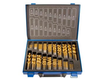 Veiling - Metaalborenset - 1 - 10 mm spiraalboor - 170 stuks, Nieuw