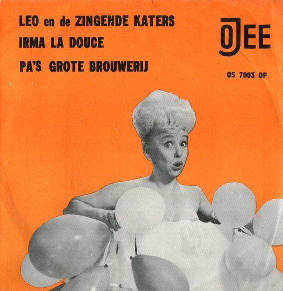 Single - Leo En De Zingende Katers - Irma La Douce, Cd's en Dvd's, Vinyl | Nederlandstalig, Verzenden