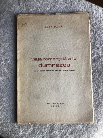 Saa Pan; Jean David - Signed; viaa romanat a lui, Antiek en Kunst, Antiek | Boeken en Bijbels
