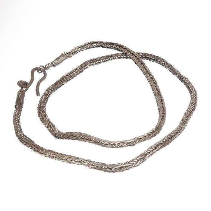 Replica van een oude Romein Zilver Schakelketting, Antiek en Kunst, Antiek | Overige Antiek