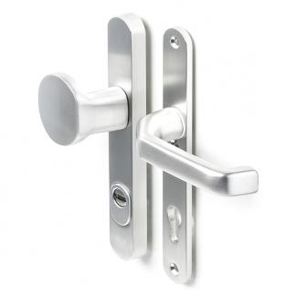 Veiligheidsbeslag met duwer | Intersteel | 92 mm, Verzenden, Nieuw