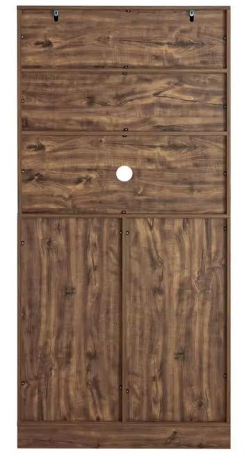 Buffetkast met Schuifdeuren – Vintage Metaal &amp; Houtlook, Verzenden, Nieuw