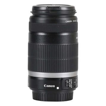 Canon EF-S 55-250mm f/4-5.6 IS met garantie, Gebruikt, Canon, Canon EF-S, Telelens