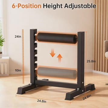 Heavy Duty Bulgarian Split Squat Stand - 350 LBS Capaciteit,, Verzenden, Nieuw