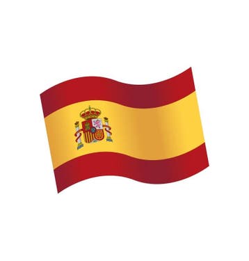 Houten Tafeldecoratie Spaanse Vlag (16st), Ophalen of Verzenden, Nieuw