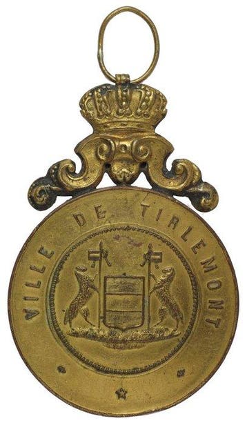 België. Medal VOORUITZIENDE VROUWEN VLAG INHULDIGING - 31