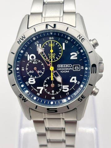 Seiko - Chronograph - Zonder minimumprijs - SND379P1 - Heren