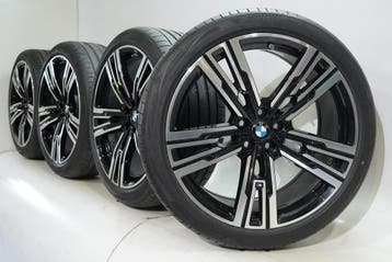 BMW 7 serie G70 X3 G45 908M 21 inch velgen Bridgestone Zomer, Auto-onderdelen, Gebruikt, Velg(en), Zomerbanden, 21 inch
