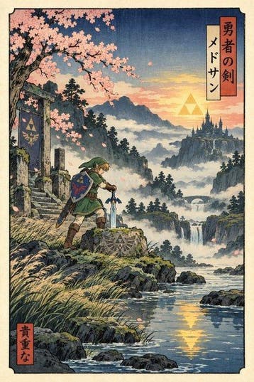 MEDSAN - Zelda Link and the Master Sword () - UNIQUE