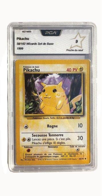 Pokémon - 1 Graded card 58/102 - PCA 9 - WOTC, Nieuw