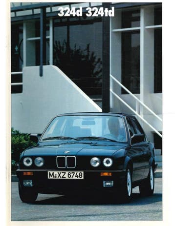 1987 BMW 3 SERIE DIESEL BROCHURE NEDERLANDS, Boeken, Nieuw, BMW, Author