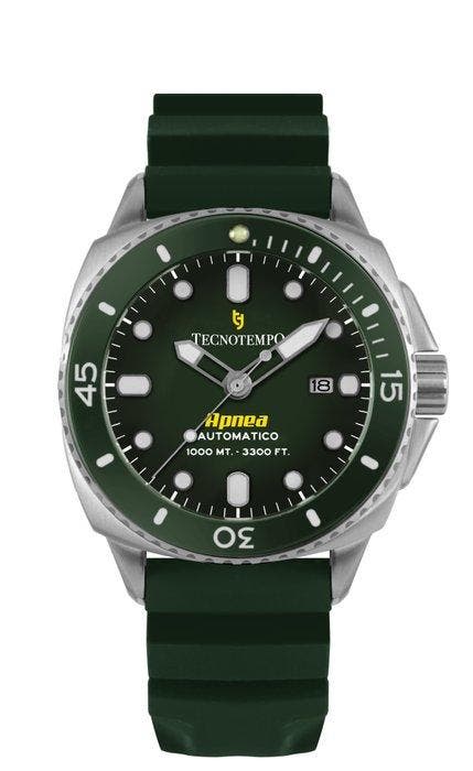 Tecnotempo - - Automatic Diver Apnea 1000M - Limited, Sieraden, Tassen en Uiterlijk, Horloges | Heren