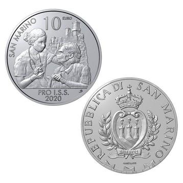 San Marino 10 Euro Pro ISS 2020, Verzenden
