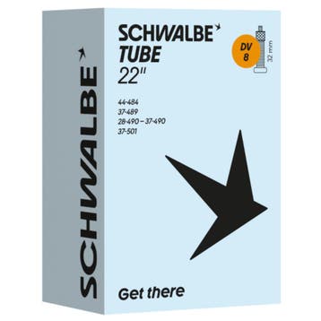 Schwalbe Binnenband 22 inch - ETRTO 28/37-489/501 - Dunlo..., Fietsen en Brommers, Fietsonderdelen, Ophalen of Verzenden, Nieuw