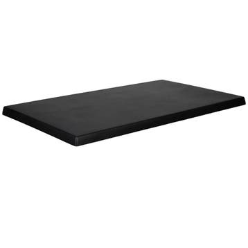 Tafelblad | Zwart | In-/Outdoor | 700x1100x30(h)mm Werzalit, Verzenden, Nieuw in verpakking