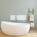 Wiesbaden Inbouwnis | Exellence | 30x60x7cm | RVS Mat Wit, Doe-het-zelf en Verbouw, Sanitair, Ophalen of Verzenden, Nieuw, Bad