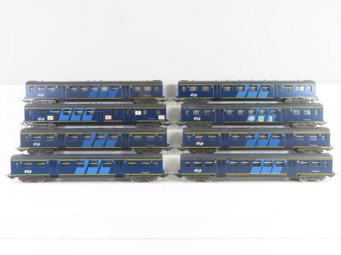 Lima H0 - Modeltrein (8) - 8x 4-assige Plan E, Hobby en Vrije tijd, Modeltreinen | H0