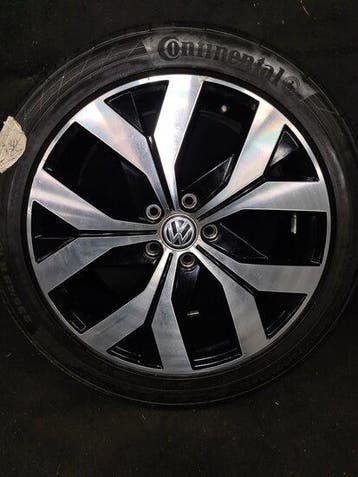 1 stuk los velg origineel VW velg 5x112 18 inch Moscow 3G..., Verzenden, Gebruikt