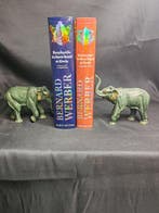 Boekensteunen - olifant - Zinklegering