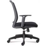 Comfortable office chair, Verzenden, Zwart, Nieuw, Bureaustoel