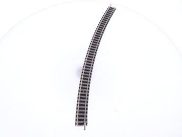 Schaal N Fleischmann Piccolo 9135 gebogen rails R4, 30° 2.., Gebruikt, Gelijkstroom, Fleischmann, Rails